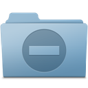 Private Folder Blue icon